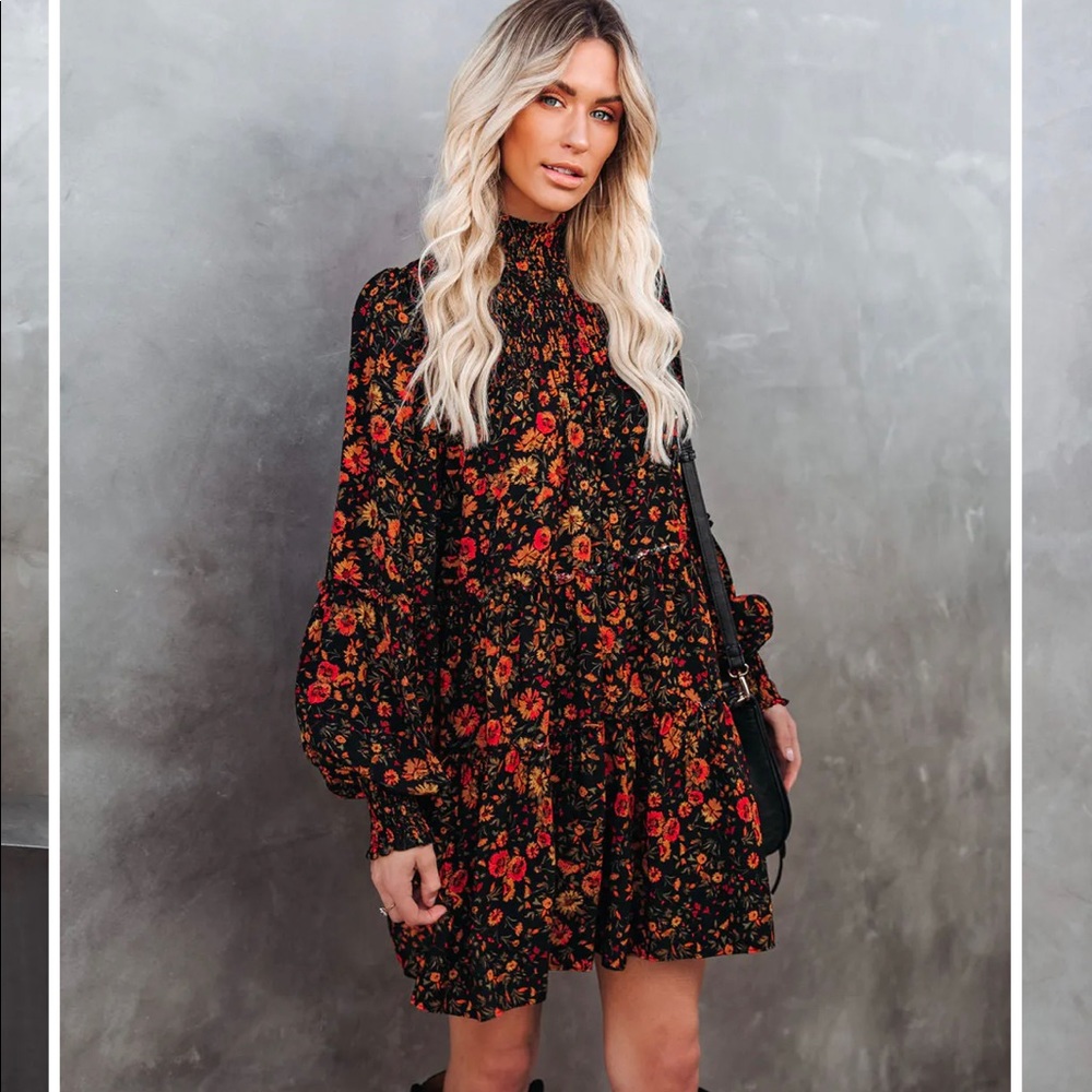 VICI bloom babydoll dress size small